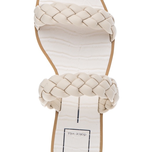 DOLCE VITA Indy Sandal Ivory Stella Sz 7.5 NEW - Picture 10 of 11